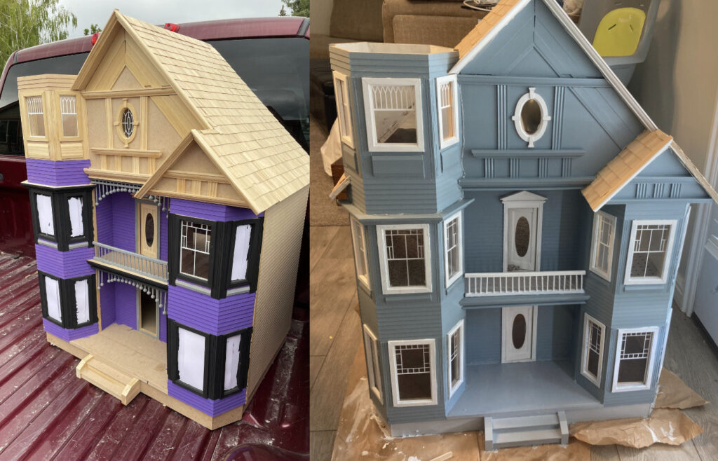 Barbie doll house diy online