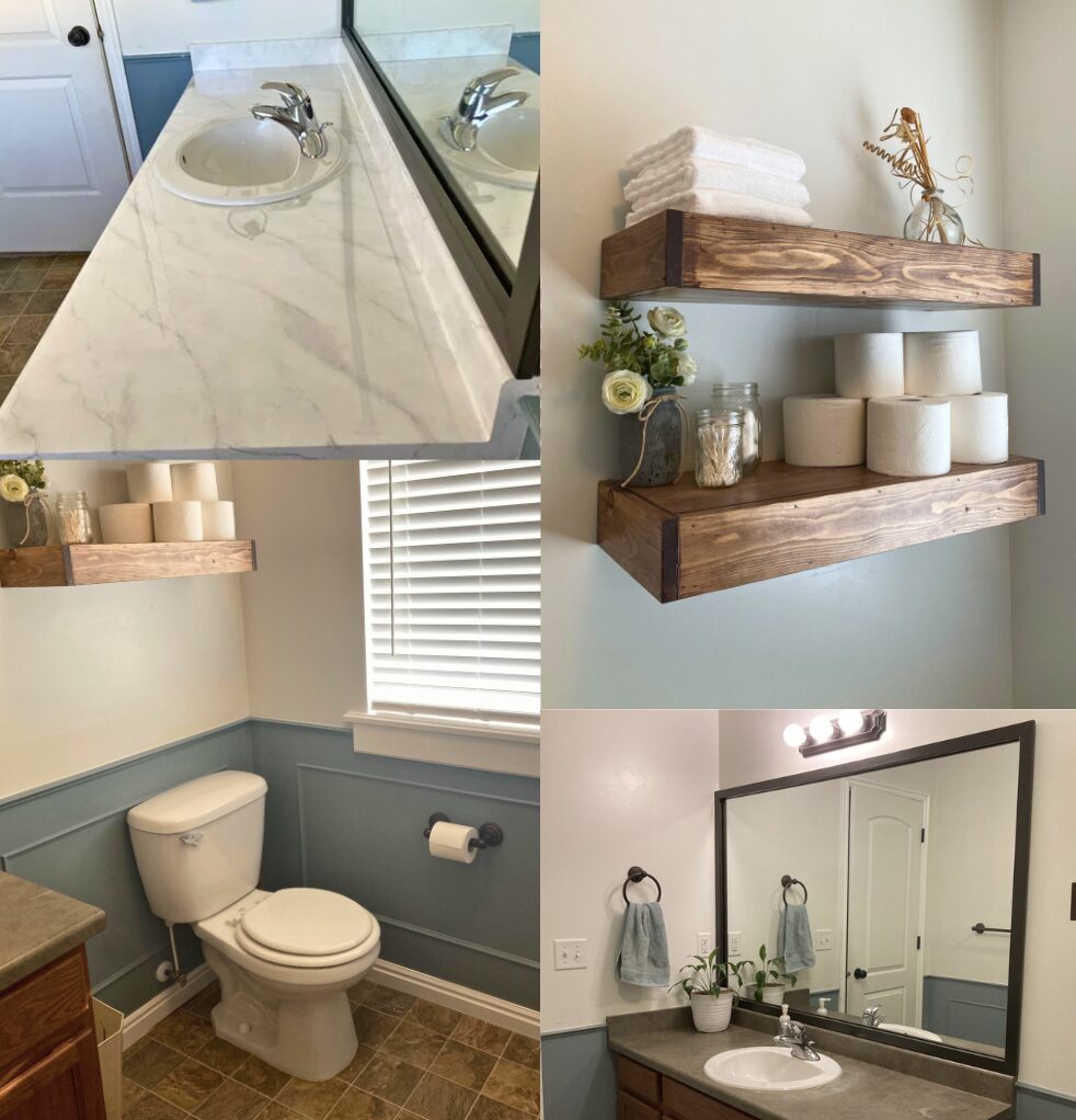 7 DIY Budget Bathroom Makeovers for Less Than $40